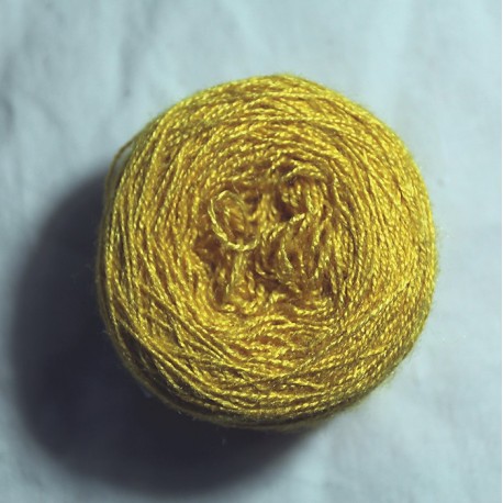 Soie tussah 20/2 Jaune Soie tussah 20/2 Jaune