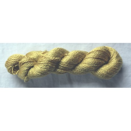 Soie schappe 20/2 - Jaune Soie schappe 20/2 - Jaune