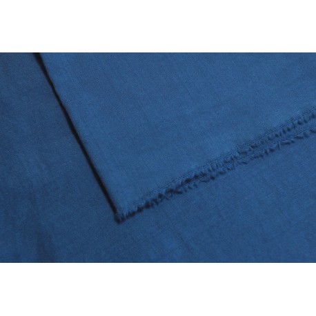 Etamine de laine 120g/m2 - Indigo 155 x 205m Etamine de laine 120g/m2 - Indigo 155 x 205m