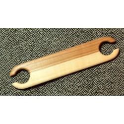 Petite navette de tissage en bois massif 11cm - Pommier