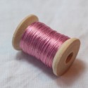 Flat silk - Light cochineal pink