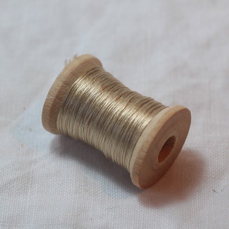 Flat silk - Light gold