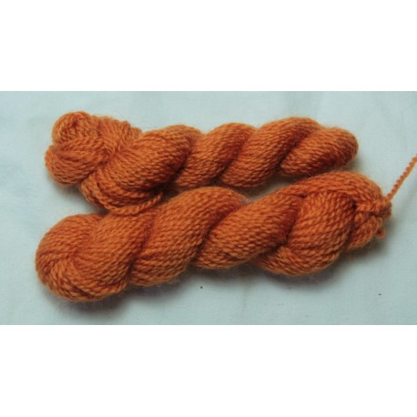 Echevettes mérinos - Orange foncé Echevettes mérinos - Orange foncé