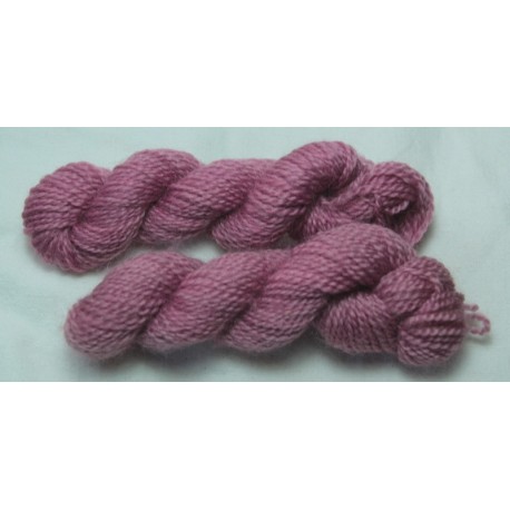 Echevettes mérinos - Rose violet Echevettes mérinos - Rose violet