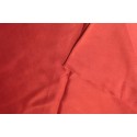 Satin de soie 140 x 170 cm - Rouge Garance