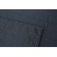 Sergé de laine fine 180g/m - "Noir" 140 x 293cm