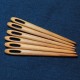 Naalbinding needles, solid wood