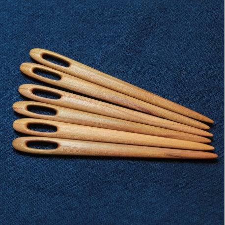 Naalbinding needles, solid wood