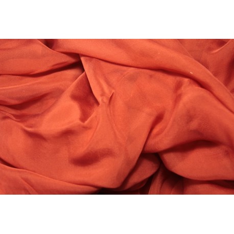 Silk mousseline 115 x 395cm - Madder red Silk mousseline 115 x 395cm - Madder red