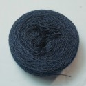 20/2 wool - Dark indigo Blue, dyed in a fermentation vat