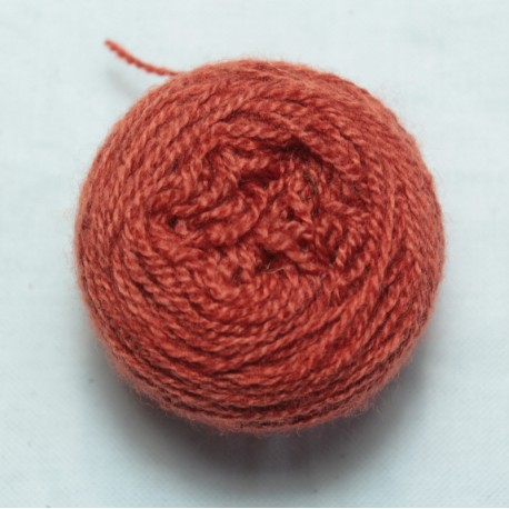 2-ply merino - Medium red