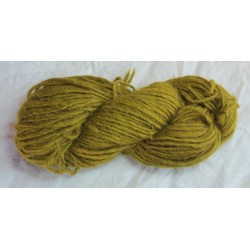 Icelandic 1-ply wool - Weld + indigo dark green