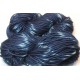 Icelandic 1 ply wool - Dark Indigo blue tie dye