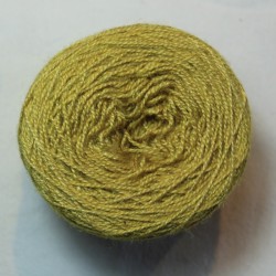 Soie tussah 20/2 - Unbleached dyed with weld