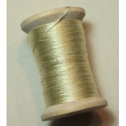 Flat silk 100m - Light yellow