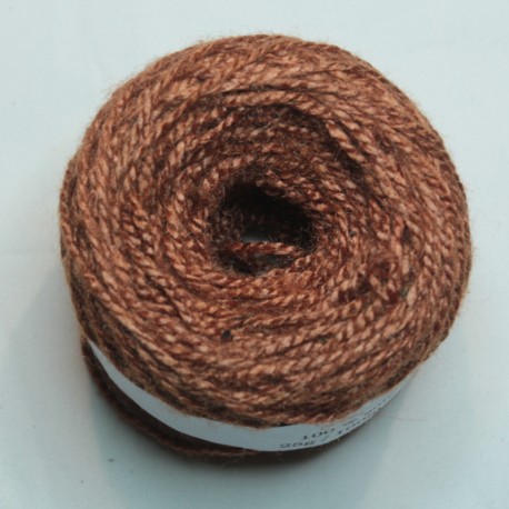 8/2 Tussah silk - Brick red