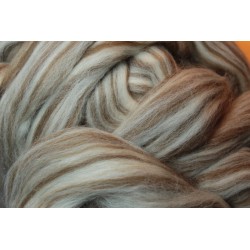 Shetland wool - White and moorit blend