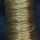Argent doré filé japonais sur bobine bois 0.35mm 50m