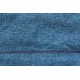 Vintage linen tea towel dyed with indigo 62 x 102cm