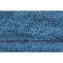 Thick vintage linen or hemp tea towel dyed with indigo 62 x 103cm