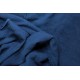 Indian kala cotton fabric, dyed darker blue with indigo 120 x 185cm 
