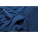 Indian kala cotton fabric, dyed darker blue with indigo 120 x 180cm