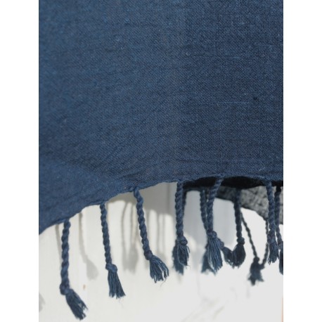 Kala cotton scarf - Indigo blue
