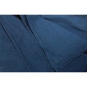 Recycled cotton scarf - Indigo blue