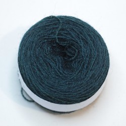 Laine 20/2 - Turquoise gaude + indigo très foncé