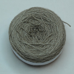 Soie tussah 20/2 - Unbleached dyed with oak galls