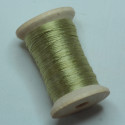 Flat silk 100m - light khaky