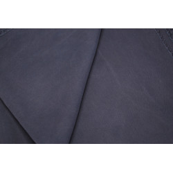 Silk twill 80g/m, 114cm wide - Dark madder + Indigo 190cm