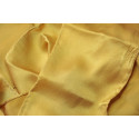 Crepe satin silk ribbon - Gold