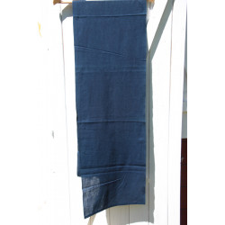 Japanese cotton scarf - Indigo dyed