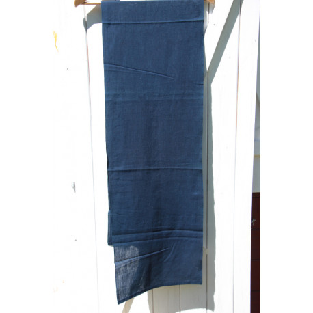 Japanese cotton scarf - Indigo dyed