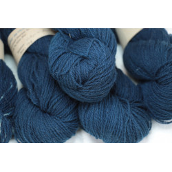 Laine shetland bio, écheveaux de 50g/280m