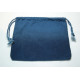Pochettes coton recyclé teinture indigo - Petit modèle