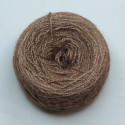 Soie tussah 20/2 - Unbleached dyed with walnut