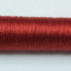 60/2 silk - Dark madder red 100m