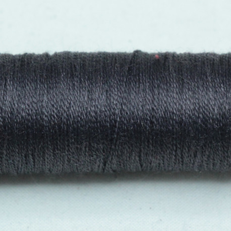 60/2 silk - Very dark grey 100m