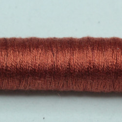 60/2 silk - Brick red 100m