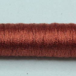 Soie maulbère 60/2 Rouge brique 100m