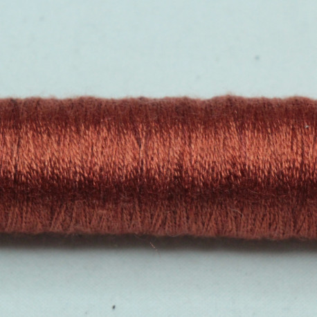 60/2 silk - Brick red 100m