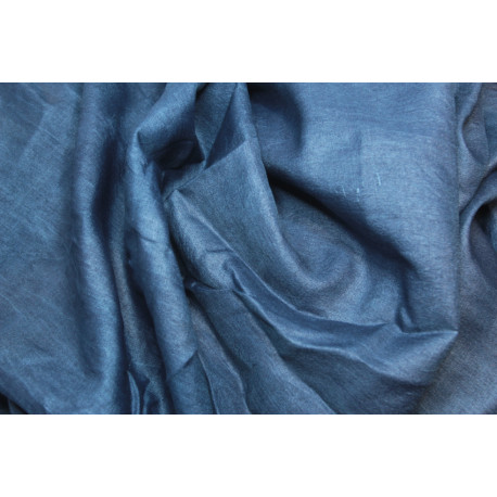 Handwoven Peace silk - Indigo