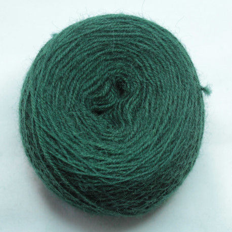 3-ply wool - dark green