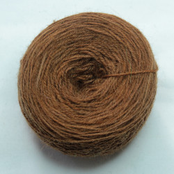 3-ply wool - Dark brown