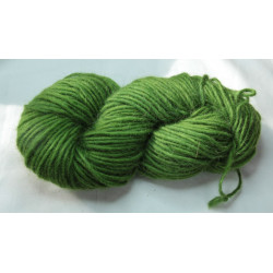 Icelandic 1-ply wool - Light Weld + indigo green