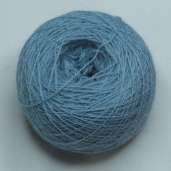 20/2 wool - Very light indigo blue
