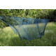 Voile de soie 114 x 300 cm - Bleu indigo en fermentation