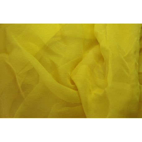 Silk veil 114 x 290cm - Bright weld yellow